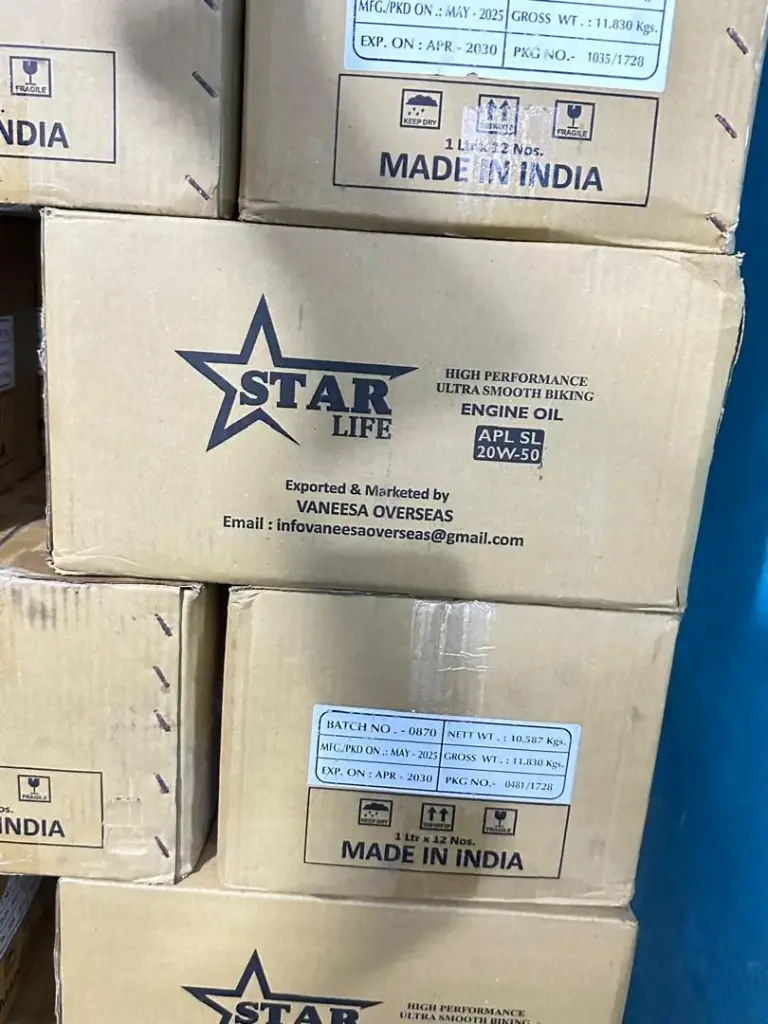 STAR LIFE OIL 1LX12L CARTON
